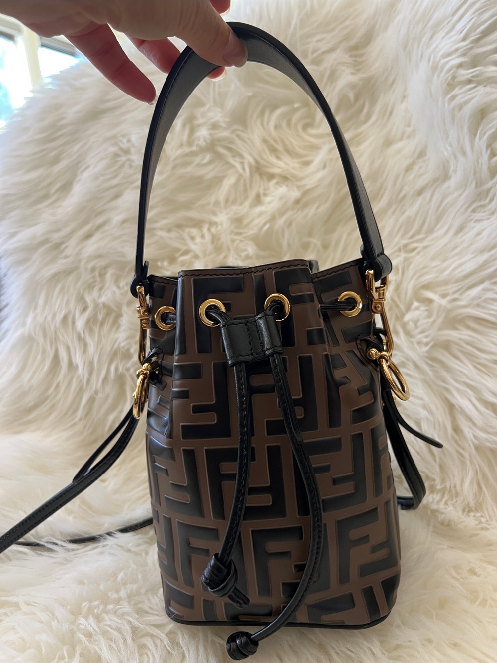 Fendi Mon Tresor Bucket Bag